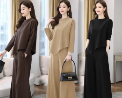 新款闊腿褲套裝